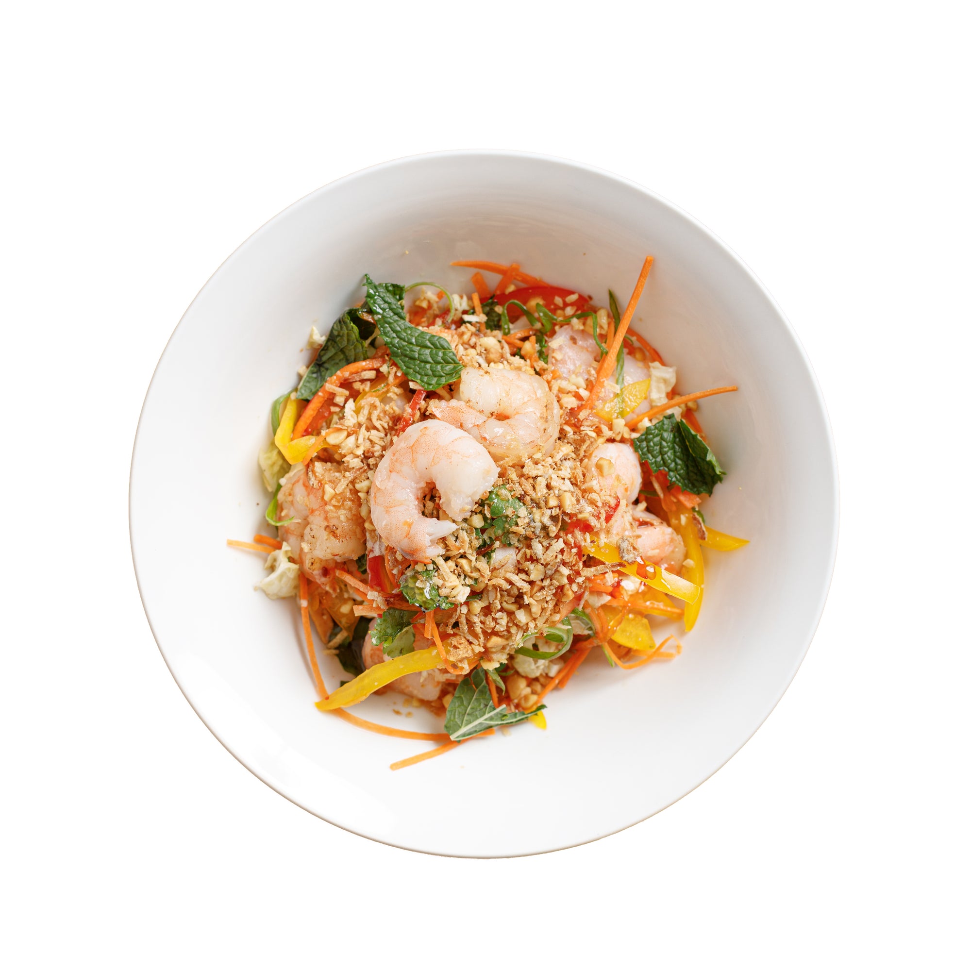 Thai prawn salad with BiGG Coconut Satay